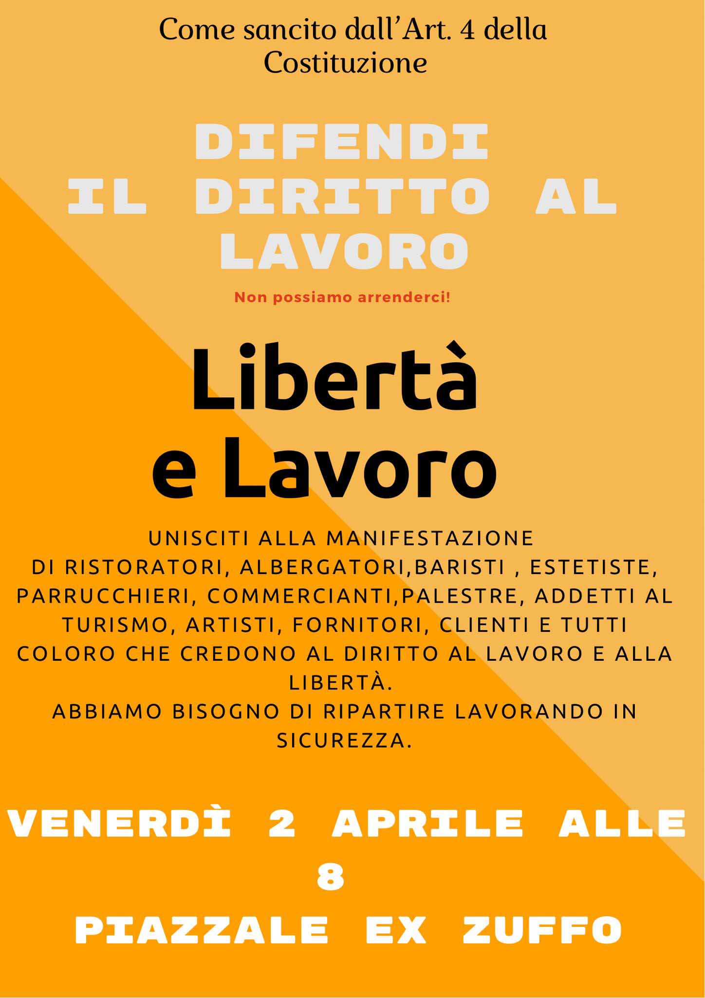 blocco alle attività economiche