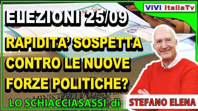 elezioni 25 settembre