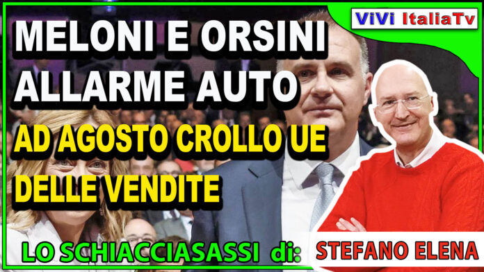 nuovo crollo vendite auto